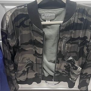 Marrakech Silk bomber jacket